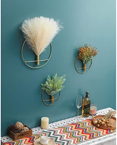 Pretty Jolly Boho Pampas Wall Decor Gold Metal Wall-Mounted Art - Image 4
