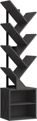 RALGEND Tree Bookshelf, 6 Tier Bookcase by RALGEND