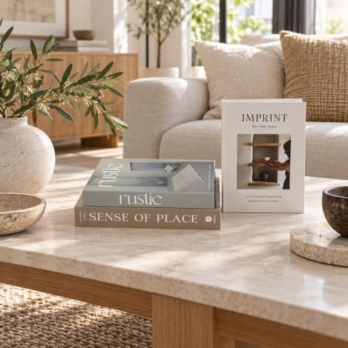 3 PCS Faux Decorative Books for Home Decor-Coffee Table Books Decor - Image 3