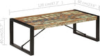 Coffee Table 47.2"x23.6"x15.7" Solid Reclaimed Wood, End Tables, Living Table - Image 2
