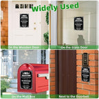 No Soliciting & No Trespassing Chic Metal Signs for Yard - Image 7