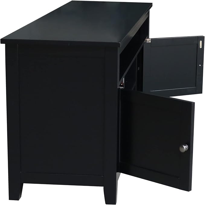 IC INTERNATIONAL CONCEPTS Solid Wood Entertainment/TV Stand - Image 8