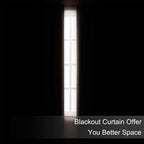 Blackout Curtains 42 x 63 inch/Brown Curtains Set of 2 Panels/Thermal Insulated - Image 3