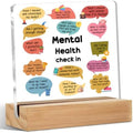 Therapy Office Decor Acrylic Sign, Mental Health Gifts for Women Counselor by Unknown