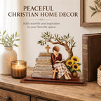 Religious Gifts for Women, God Says I Am Bible Verse Desk Decor for Her - Image 5
