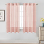 H.VERSAILTEX Linen Curtains Natural Blended Curtain Panels by HVERSAILTEX