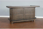 Pemberly Row 80" Transitional Wood Gorgeous Bar Unit - Image 7