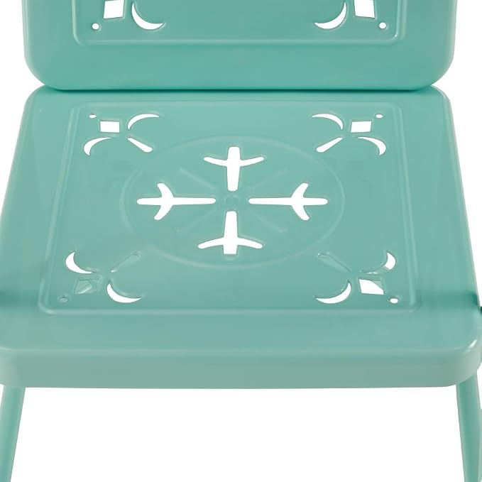 Crosley Furniture Azalea 2-Piece Outdoor Chair Set, Vintage Retro Metal Patio - Image 11