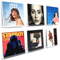 Laurensory Vinyl Record Wall Mount Shelves, 12 inch Vinyl Holder, 6 Pack by Laurensory