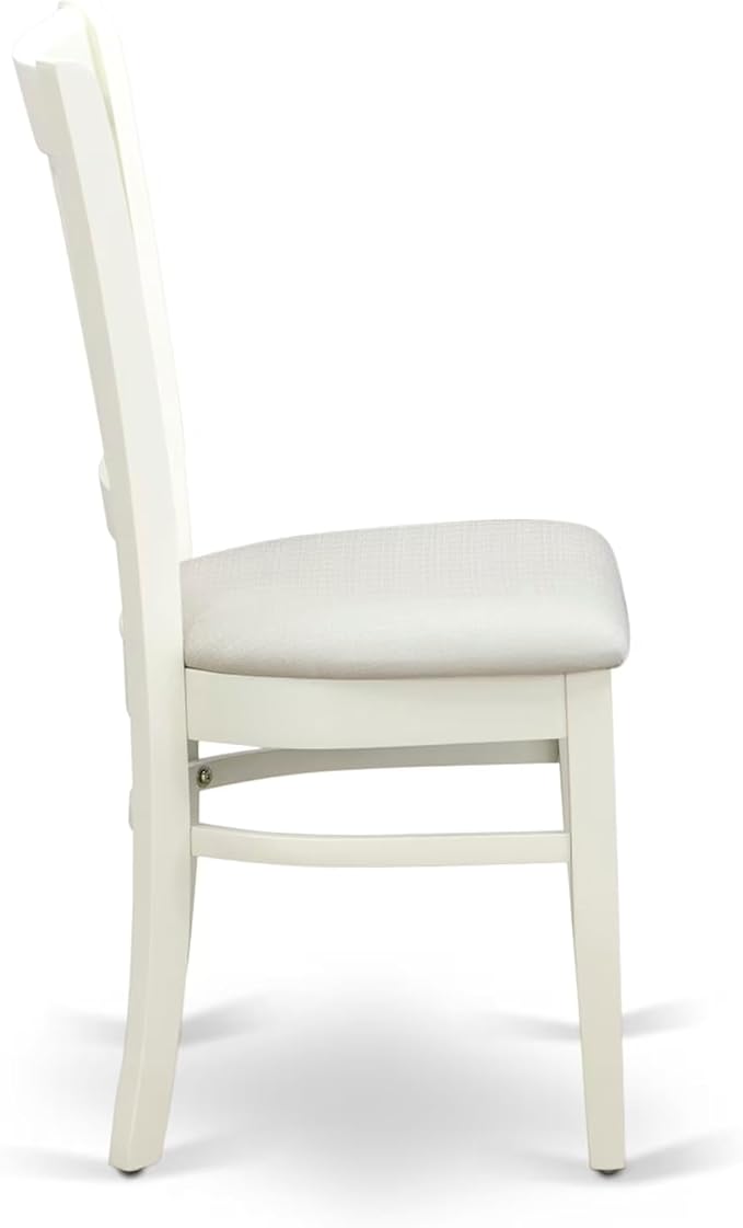 East West Furniture ANVA3-LWH-C 3 Piece Dining Table Set - Image 12