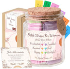 Bible Verses Jar for Women – Christian Gifts For Women, Color Coded Scripture Jar, Mothers Day Gifts For Mom by SouthLisa