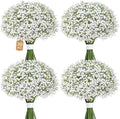 Dolicer 30 Pcs Babys Breath Artificial Flowers White Fake Babys Breath by DolicerLANDSCAPEQ