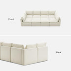 mopio Oversized Modular Sectional Sofa - Image 9