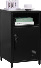 ALBAD Compact Metal Nightstand by Albad