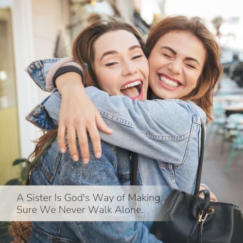 Storieme Sister Figurine Gifts from Sister: Hand-Painted Resin Keepsake - Image 2