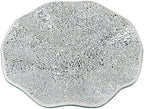 MDLUU Mosaic Centerpiece Tray, 11.6" Decorative Glass Plate, Home Decor Glass Bowl for Dining Room Table, Coffee Table, Gift (Silver) - Image 2
