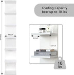 Homaterial 7 Tier Floating Shelf - Image 3