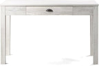 Grain Wood Furniture Montauk Desk/Dressing Table, Rustic Off-White by GrainWoodFurniture