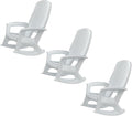 Semco Rockaway Heavy-Duty Outdoor Rocking Chair w/Low Maintenance All-Weather by Semco