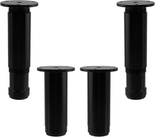 4 PCS Metal Adjustable Furniture Sofa Legs, Heavy Duty Bed Frame Center Support by UTALIND