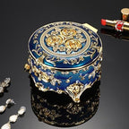 Hipiwe Large Jewelry Box Antique Trinket Keepsake Organizer Gift for Women - Image 7