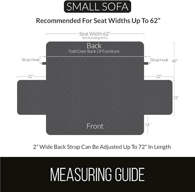 Sofa Shield® Couch Slip Covers for Dogs, Reversible Furniture Protector - Image 6