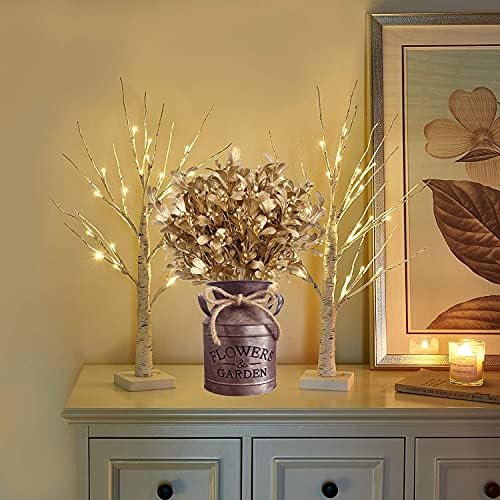 CATTREE Christmas Artificial Flowers, Golden Leaves Branches Plants Fake Berry Plant Decor for Wedding Party Indoor Outdoor DIY Home Office Table Centerpieces Arrangements Decoration - Gold 2 Pack - Image 6