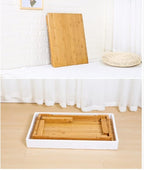 Folding Square Table, Korean Solid Wood Dining Table/Study Table/Coffee - Image 3