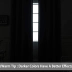 Yakamok Room Darkening Curtains 62x72 inch Length Light Grey-Living Room | 2 - Image 2