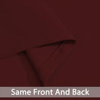 Yakamok Room Darkening Curtains 62x84 inch Length Burgundy Red-Living Room | 2 - Image 5