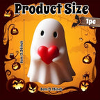 Halloween Ghost Figurine，Red Heart Ghost Figurine - Image 2