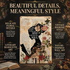 Girl Reading Book Vintage Metal Tin Sign Into The Library She Goes To Lose Her Mind And Find Her Soul Library Decor Poster Home School Coffee Shop Club 12x8 Inch - Image 4