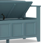 SIMPLIHOME Amherst Entryway Storage Bench - Image 9
