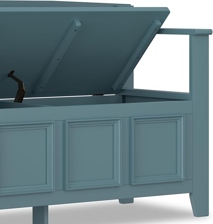 SIMPLIHOME Amherst Entryway Storage Bench - Image 9