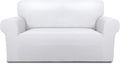 PureFit Stretch Loveseat Covers Fleece Couch Covers by PureFit