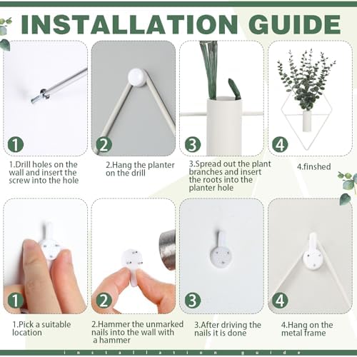 Jexine Hanging Artificial Planters Wall Decor - Image 3
