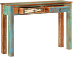 Console Table 43.3"x11.8"x29.5" Solid Wood Reclaimed End Table NightstandsSofa - Image 2