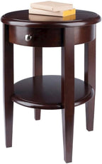 Furnifact Farmhouse End Table Solid Wood - Image 6