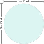 16" Round Tempered Glass Table Top - Image 3