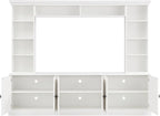 Merax 97.4" W Wall Unit Entertainment Center, TV Stand - Image 7