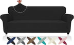 ZNSAYOTX Oversized Super Stretch Couch Cover, New Striped Sofa Covers - Image 7