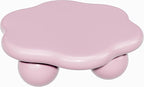 35" Cloud Coffee Table with 3 Ball Legs, Modern Minimalist Petal Center Table - Image 5