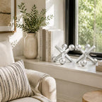 4 Inch Silver Jacks Decor Set of 2 - Image 6