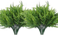 RECUTMS Artificial Boston Ferns,12 Bundles Faux Greenery Ferns by RECUTMS