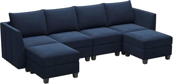 Belffin Modular Sectional Sofa U Shaped Couch - Image 9