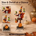 11.9"H Squirrel Figurines, Fall Table Centerpiece Shelf Home Decor - Image 3
