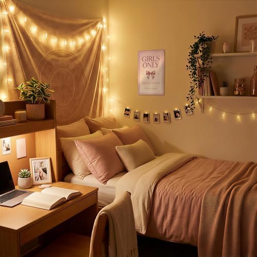 Girls Only Door Sign, Pink Room Decor for Teen Girls, 8 x 12 Inch - Image 7