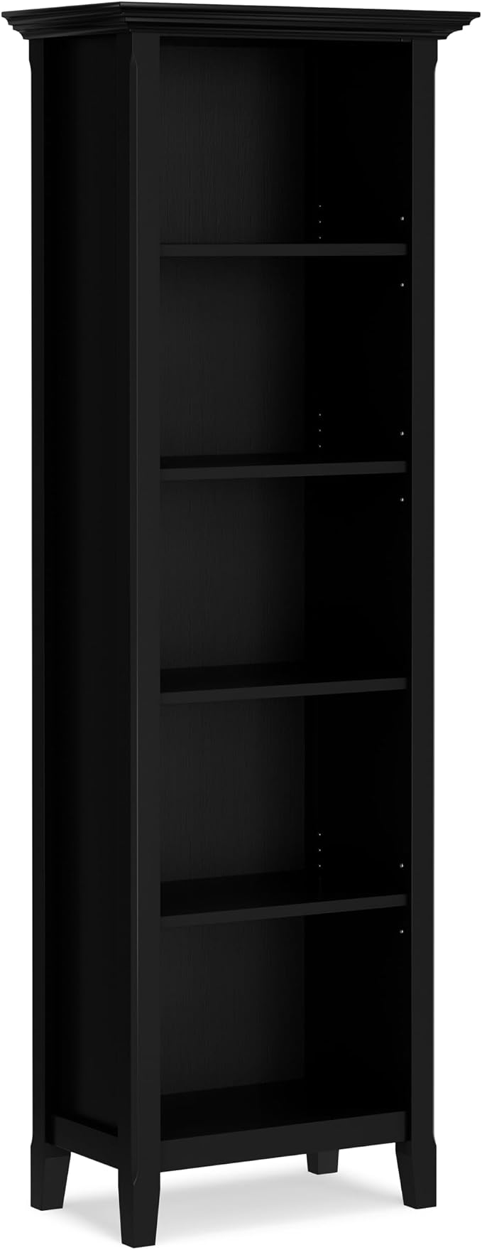 SIMPLIHOME Amherst TV Stand and Bookcase Bundle - Image 5