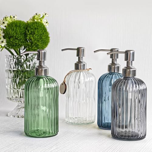 JASAI 18Oz Green Soap Dispenser with Rust Proof Pump - Image 7
