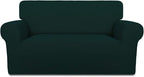 PureFit Stretch Loveseat Covers Fleece Couch Covers by PureFit